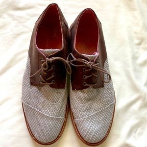 Toms 10.5 Grey and Brown Shoes